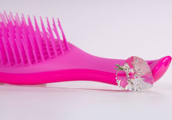 Escova de Cabelo Desembara&ccedil;adora Tangle Teezer + Swarovski Mini Ultimate Detangler